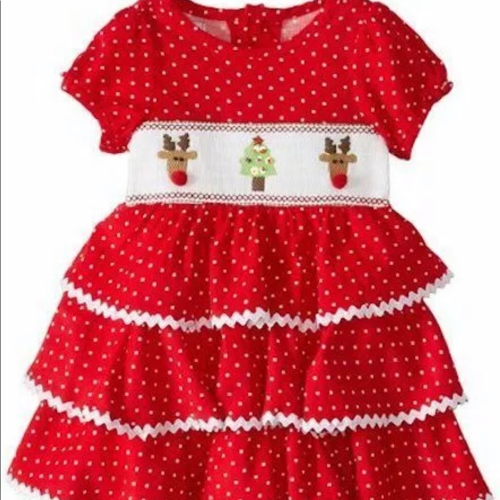 🌲 NWT Mud Pie Christmas dress size 4T